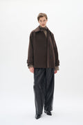 ThoraIW Minona Coat R - Chocolate Brown