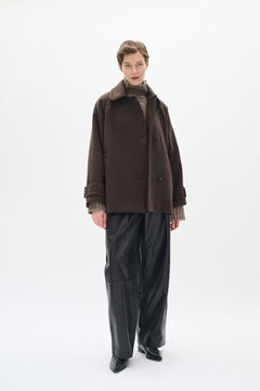 ThoraIW Minona Coat R - Chocolate Brown