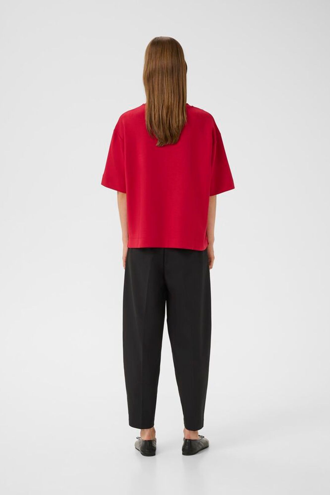 PannieIW Oversize Tshirt - True Red