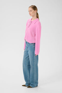 GZalpha Polo Pullover - Begonia Mélange
