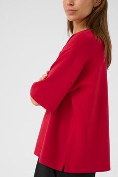 PannieIW Oversize Tshirt - True Red