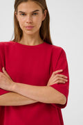 PannieIW Oversize Tshirt - True Red