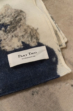 FelisiaPW SC - Dark Navy Leaf Print