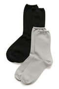 CozyIW Glitter Socks - Multi Black/Silver