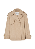 EsmundMD Twill Jacket - Beige Twill Melange