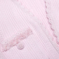 Pearl Trim Knit Mini Dress - Pink