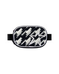 Star Bum Bag - B&W Houndstooth