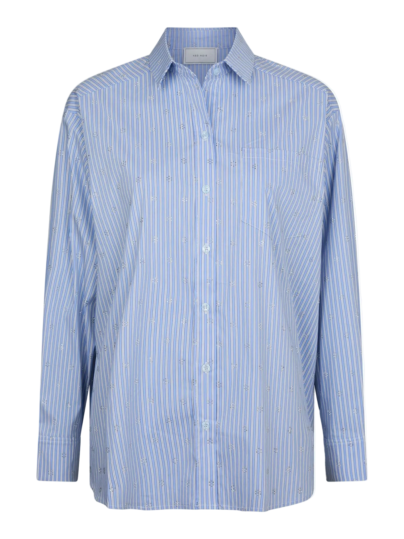 Dalma Decoration Shirt - Light Blue