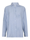 Dalma Dori Mini Stripe Shirt - Blue