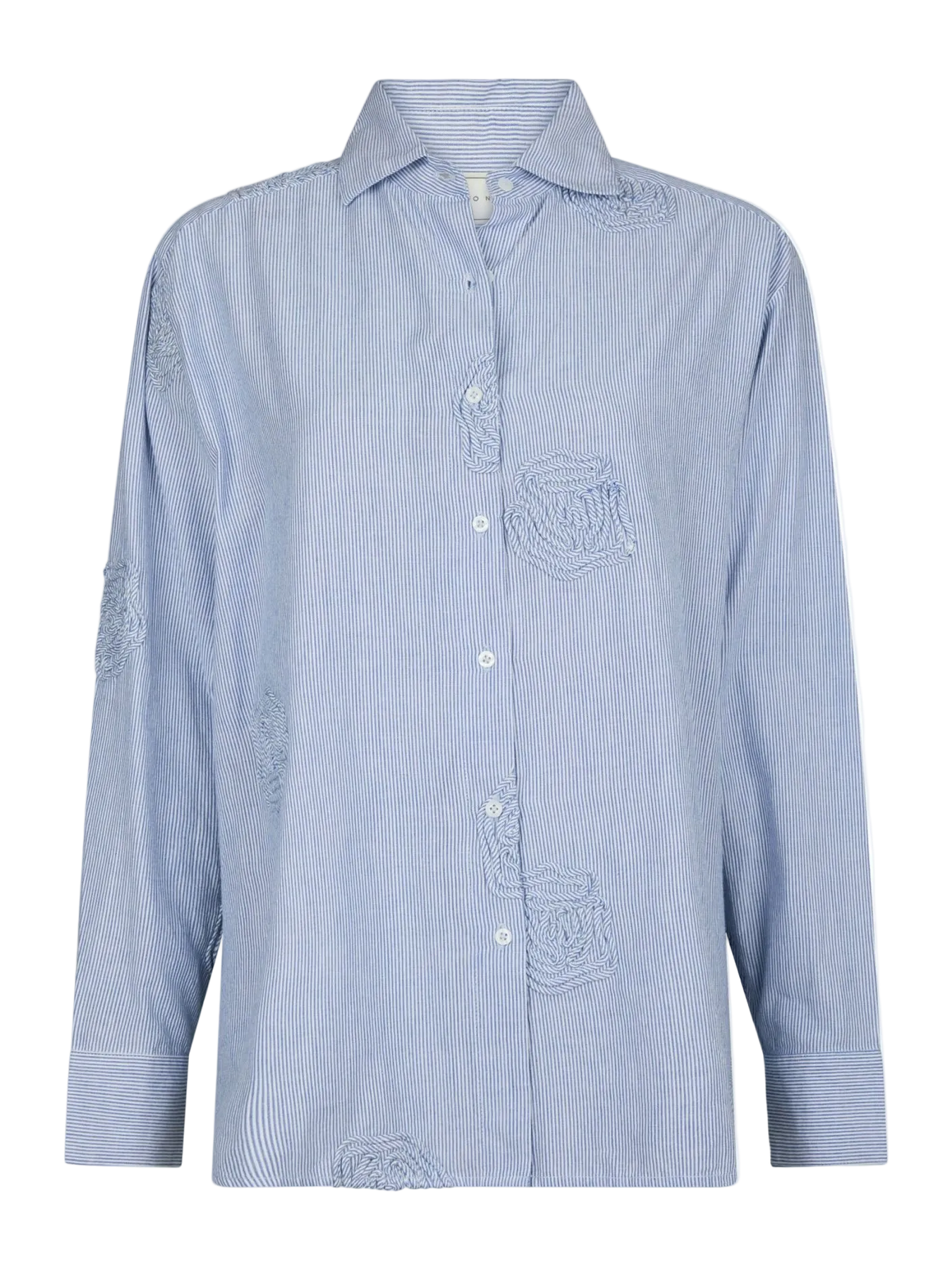 Dalma Dori Mini Stripe Shirt - Blue
