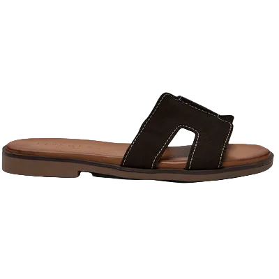 Pam Suede - Brown Suede