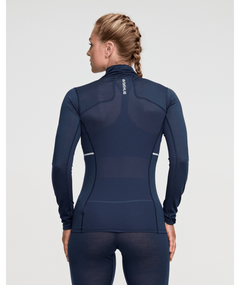 Performance Wool Half Zip - Navy