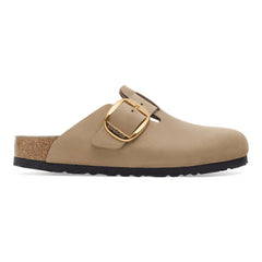 Boston Big Buckle Natural Leather Oiled Narrow - Tabacco Brown