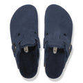 Boston Shearling Suede Leather Narrow - New Navy