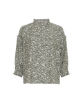 Seraphina 3/4 Shirt Aop - Egret Flower