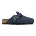 Boston Shearling Suede Leather Narrow - New Navy