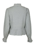 Petrine Stripe Blouse - Blue
