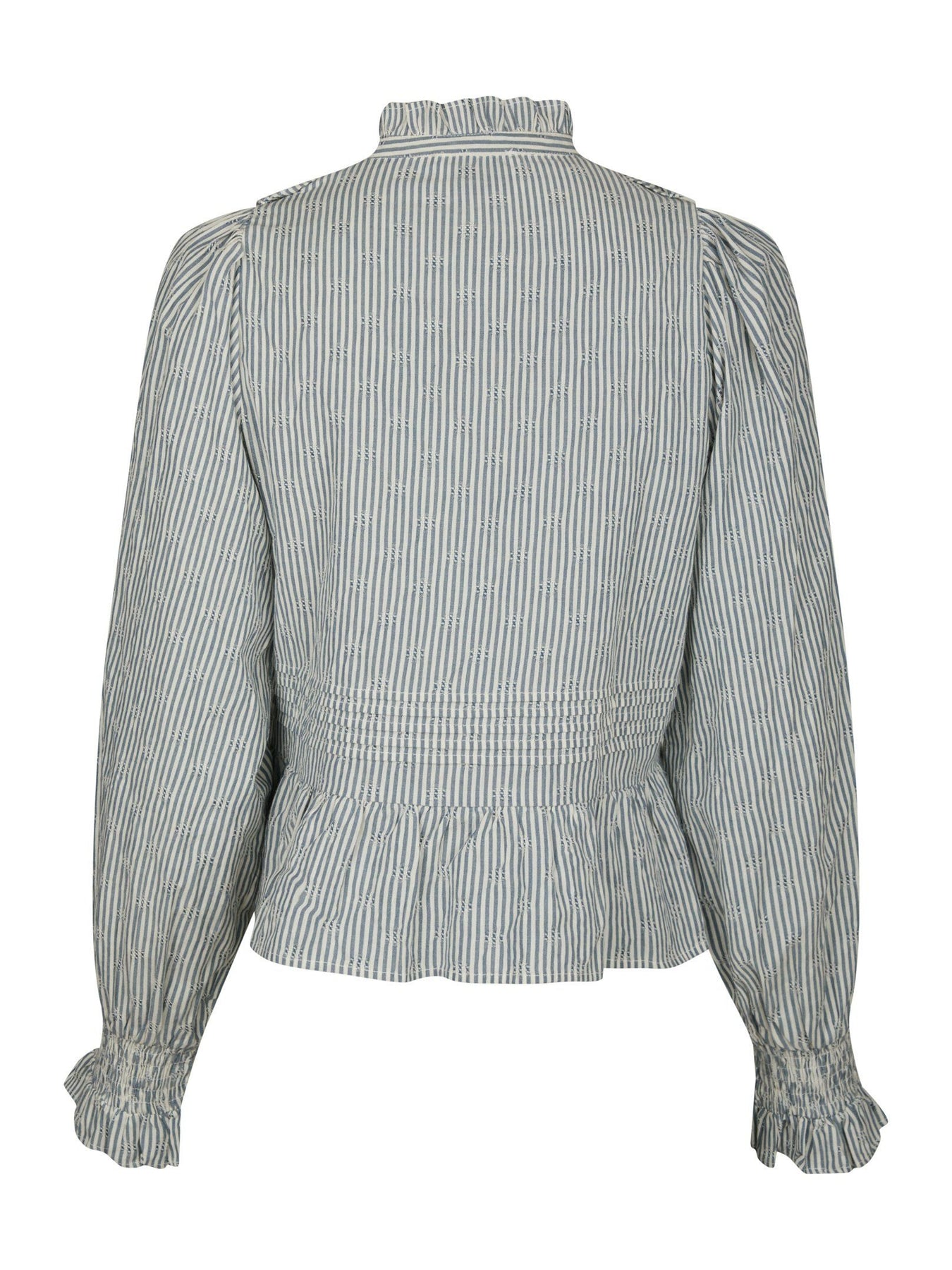 Petrine Stripe Blouse - Blue