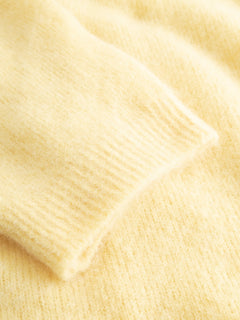 Kae Ss Knit Cardigan - Light Yellow