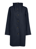 Vinni Wool Blend Coat - Dark Sapphire