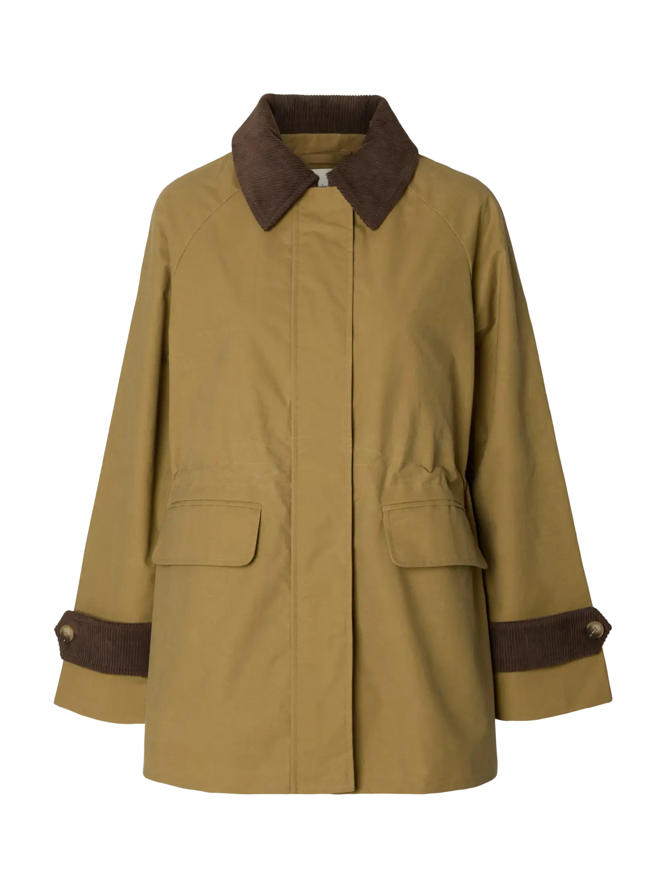 Wilma Waxed Clair Jacket - Tigers Eye