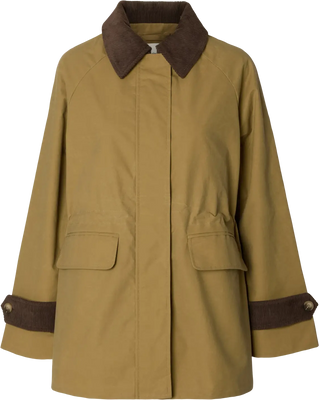Wilma Waxed Clair Jacket - Tigers Eye