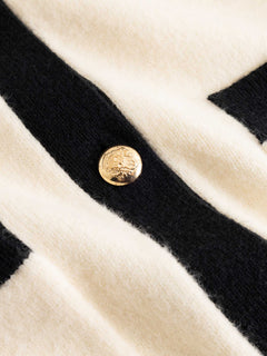 N-Lenyxette Knit Cardigan - White