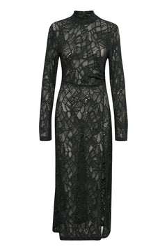 HilmaGZ Lace Midi Dress - Jet Set