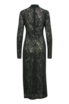 HilmaGZ Lace Midi Dress - Jet Set