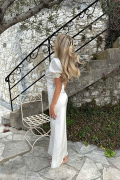 Agneteic Long Dress - Off White
