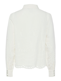 Yasluma Ls Shirt S. - Star White