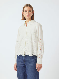 Yasluma Ls Shirt S. - Star White