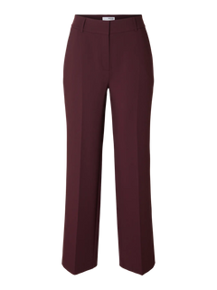 Rita Mw Wide Pant - Fig Melange