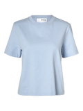 Essential Ss Boxy Tee Noos - Cashmere Blue