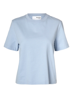 Essential Ss Boxy Tee Noos - Cashmere Blue