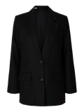 Tania-Rita Ls Relaxed Blazer - Black