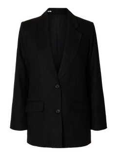 Tania-Rita Ls Relaxed Blazer - Black