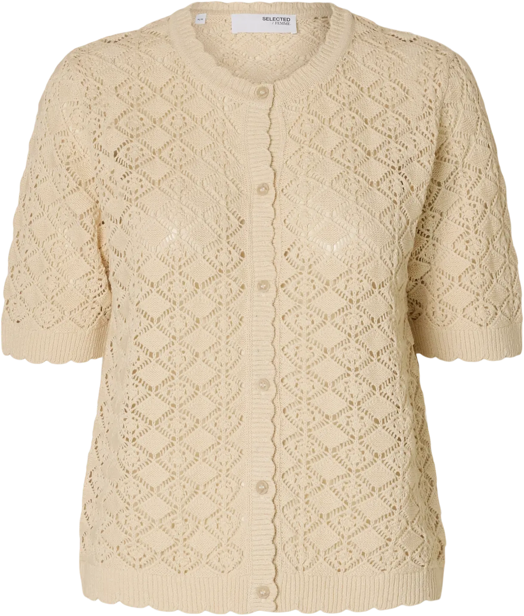 Sofia 2/4 Knit Cardigan - Birch