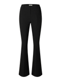 Rita Mw Slim Flared Pant Fd - Black