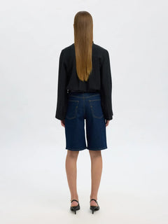 Amara Ls Relaxed Shirt - Black