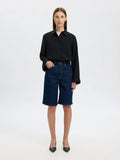 Amara Ls Relaxed Shirt - Black