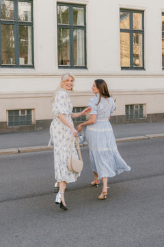 Iro Maxi Dress - Light Blue