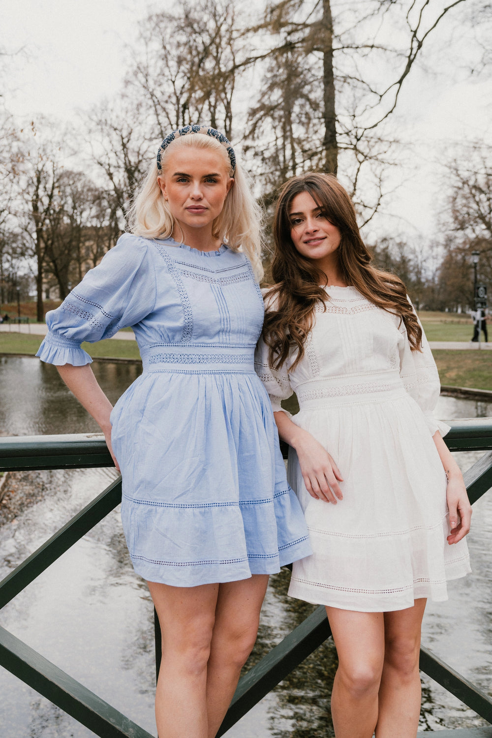 Kinsley Dress - Vista Blue