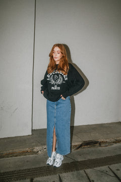Frankie D Skirt - Vintage Blue