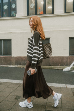 Bovary Skirt - Dark Brown