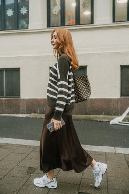 Bovary Skirt - Dark Brown