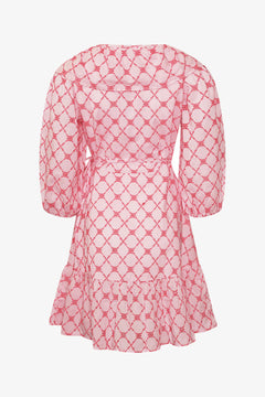 Kayann Dress - Pink Lemonade Combo
