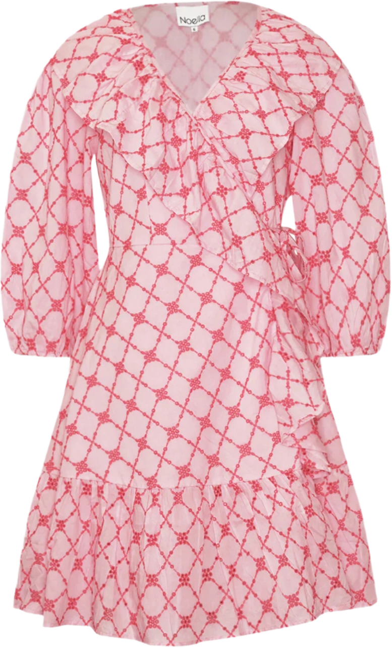 Kayann Dress - Pink Lemonade Combo