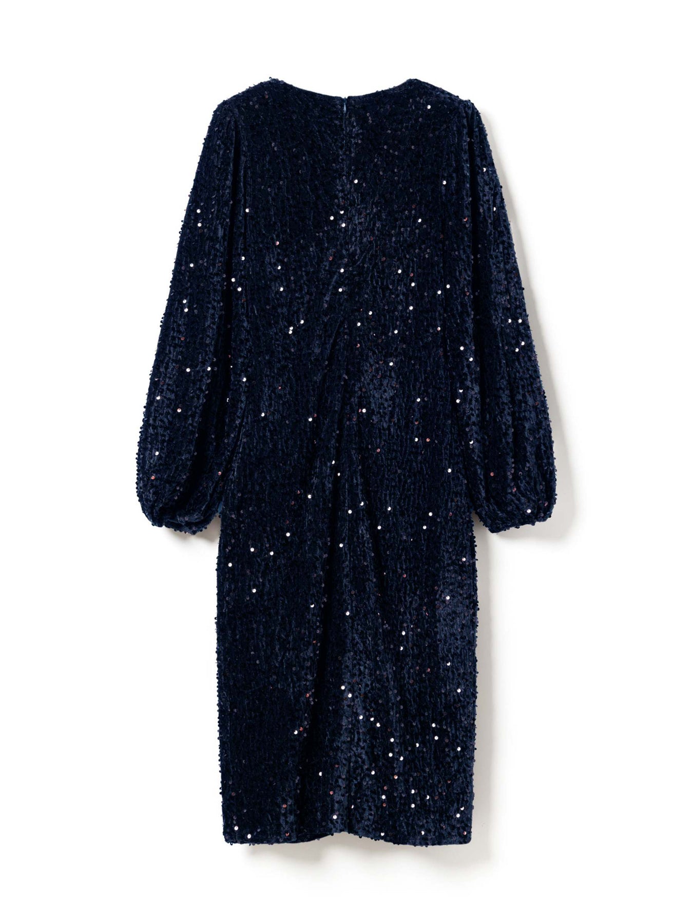 Teagan Lg Dress - Navy Blue