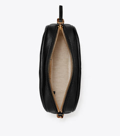 Kira Chevron Camera Bag - Black